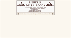 Desktop Screenshot of libreriadellarocca.com